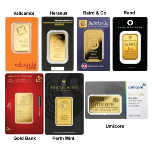 1oz Gold Bar – Best Value