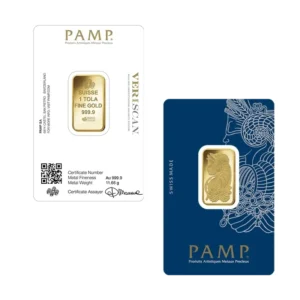 1 Tola PAMP Gold Bar