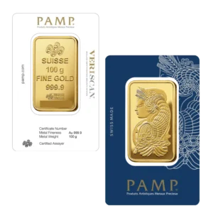 100g PAMP Gold Bar
