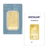 1oz Gold Bars – Royal Mint or Metalor