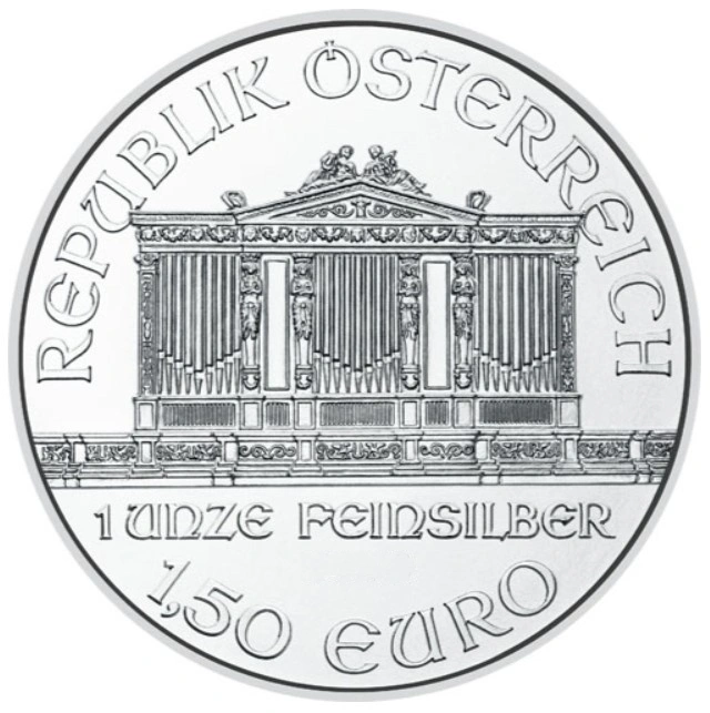 1oz Silver Austrian Philharmonic Coin