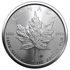 1oz Silver Canadian Maple Leaf