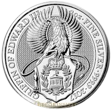 2oz Silver Queen’s Beast – Griffin of Edward (2017)