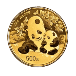 30g Gold Chinese Panda (2018)