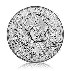 1oz Silver Royal Mint Maid Marian (2022)