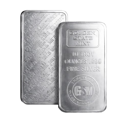 Premium silver bars for investment