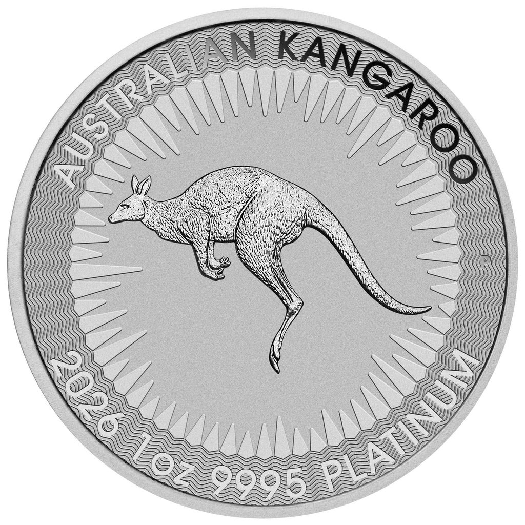 1oz Platinum Perth Mint Australian Kangaroo Coin (999.5)
