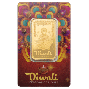 1oz Gold PAMP Lakshmi & Rangoli Diwali Bar (2025)