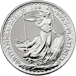1oz Platinum Royal Mint Britannia (2021)