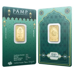 5g PAMP Eid Mubarak Gold Bar