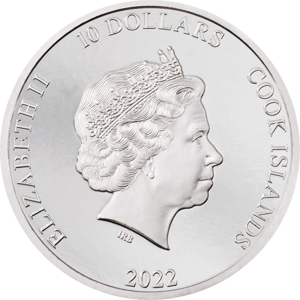 Elizabeth II 10 Dollars Cook Islands IRB (2022)