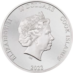 Elizabeth II 10 Dollars Cook Islands IRB (2022)