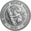 1oz Platinum Perth Mint Australian Koala (1991)