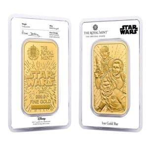 1oz Gold Royal Mint Star Wars Light Side (999.9)