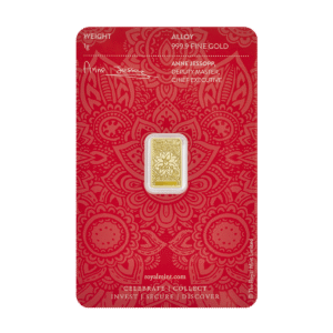 1g Royal Mint Laxmi Gold Bar