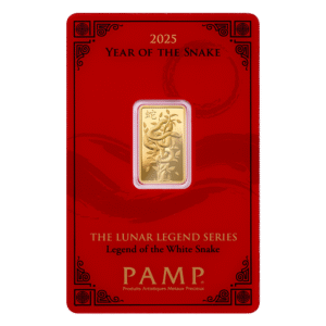 5g PAMP Gold Lunar Legands White Snake (2025)