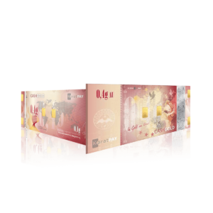 0.4g Cash Gold Karat Bar Bullion Note (999.9)