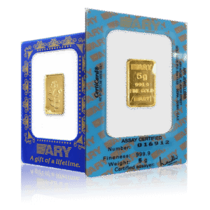 5g ARY Investment Fine Gold Bar (999.9)