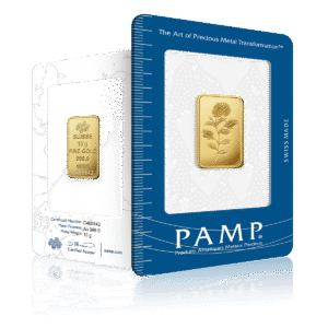 20g PAMP Rosa Gold Bar