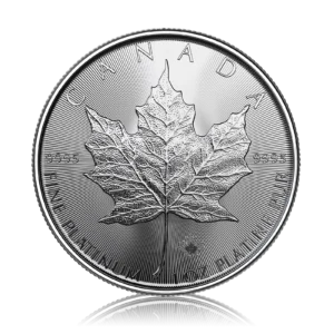 1oz Platinum Maple Leaf (2021)