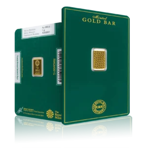 1g Royal Mint Refinery Investment Gold Bar (999.9)