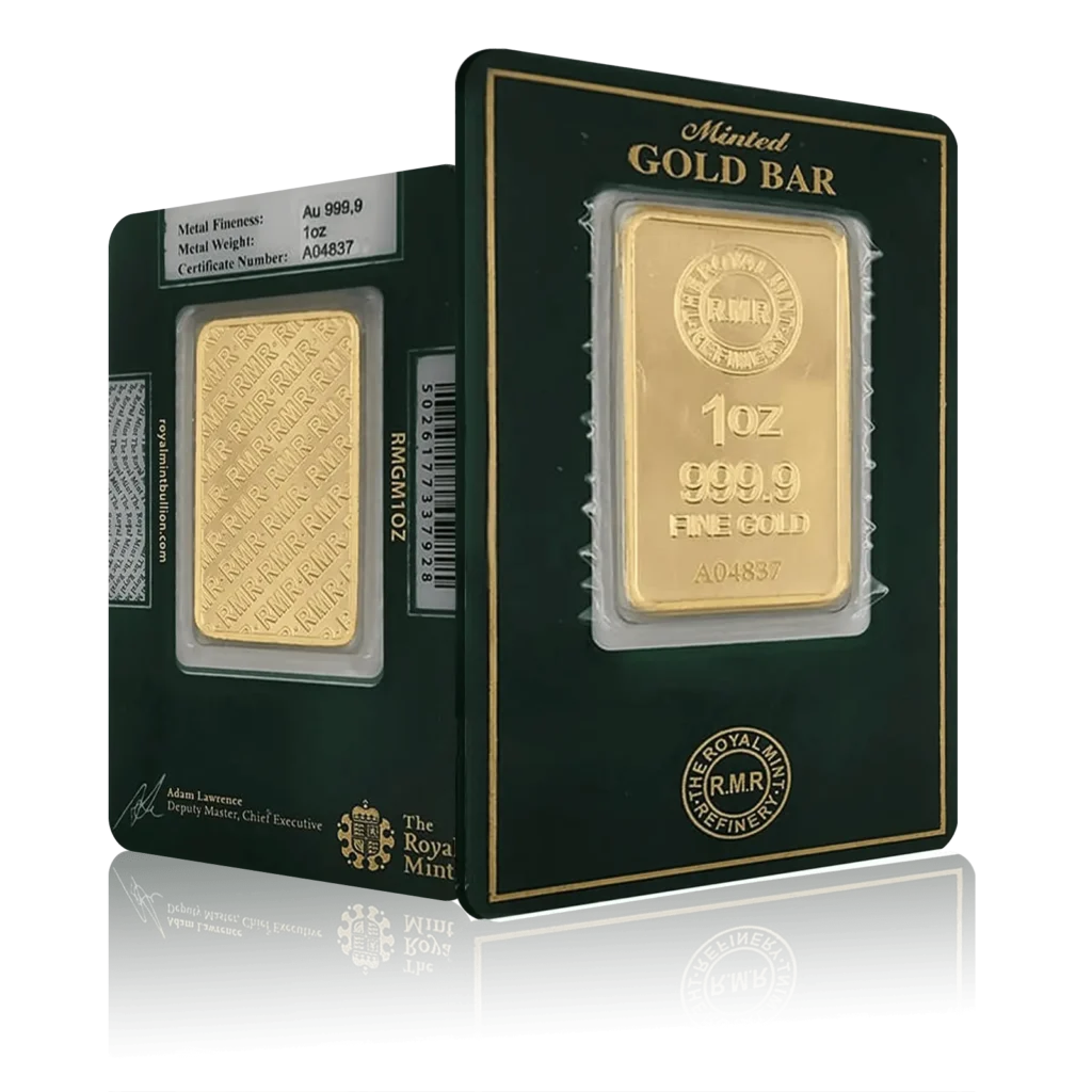 1 Oz Royal Mint Refinery Investment Gold Bar (999.9)