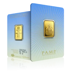 10g PAMP 'Faith' Lakshmi Gold Bar (999.9)