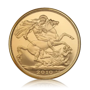 Gold Proof Double Sovereign (2010)