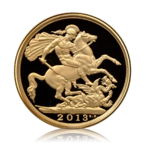 Gold Proof Double Sovereign Queen Elizabeth ll Third Head (1987)