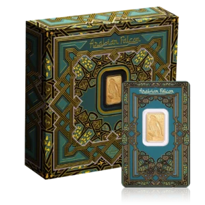 5g PAMP Gold Arabian Falcon Box Set