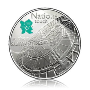London Olympics British Commemorative Silver Coin (2009)