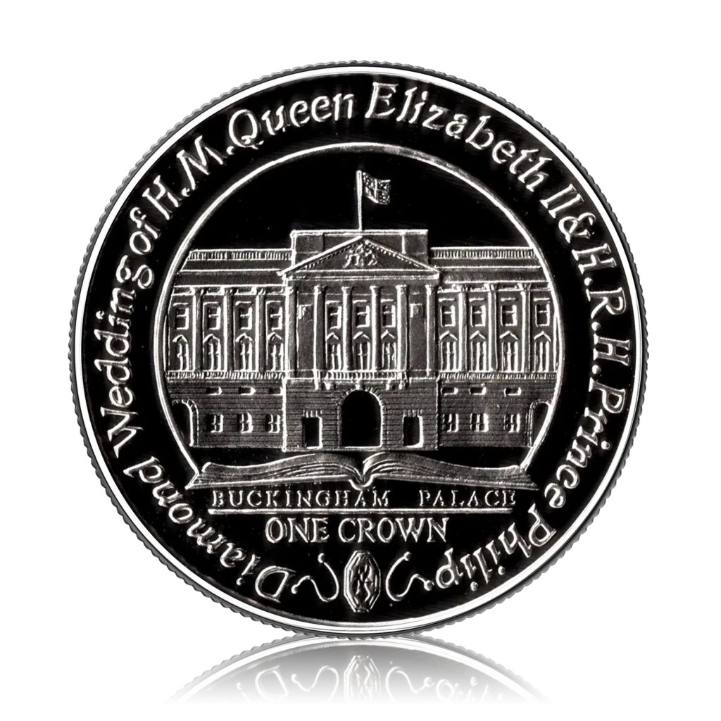 Silver Proof One Crown Falkland Islands Coin