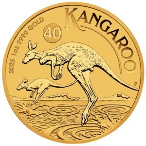 1 Oz Gold Perth Mint Australian Kangaroo (2026)