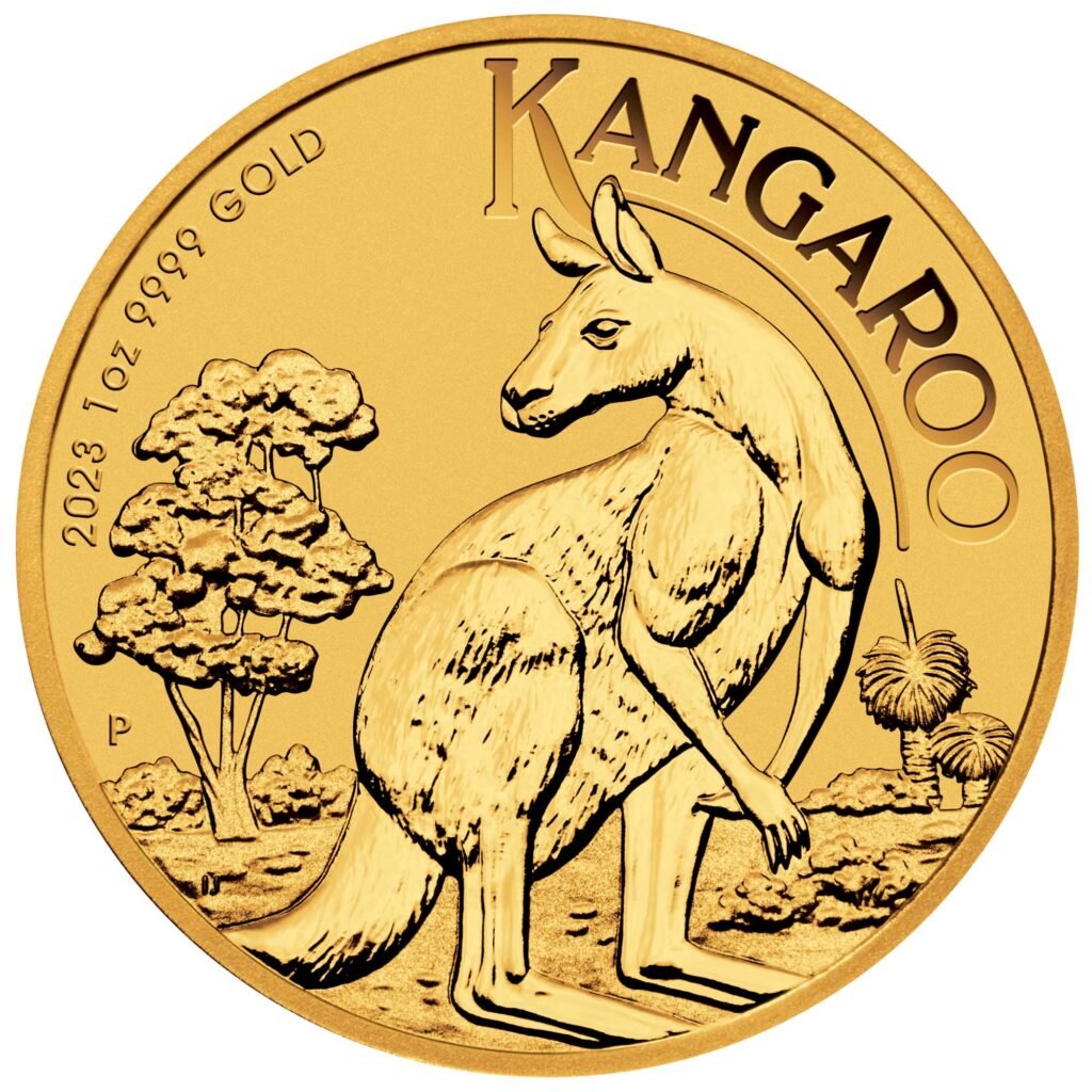 1oz Gold Perth Mint Australian Kangaroo (2023)