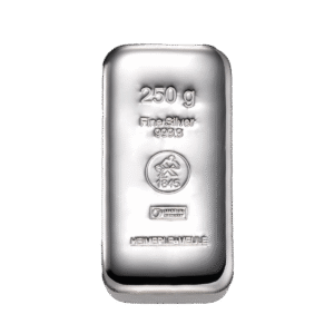 250g Heimerle + Meule Investment Silver Bar