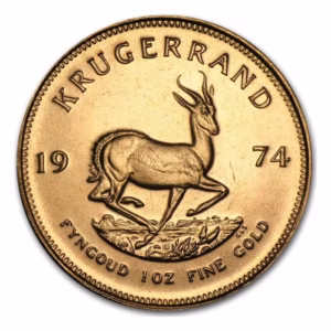 1oz Gold South African Krugerrand (1974)