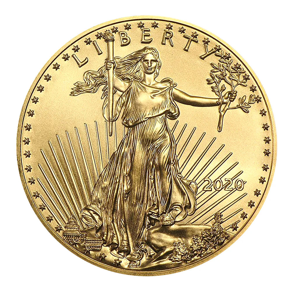 1 oz Gold US American Eagle (2020)