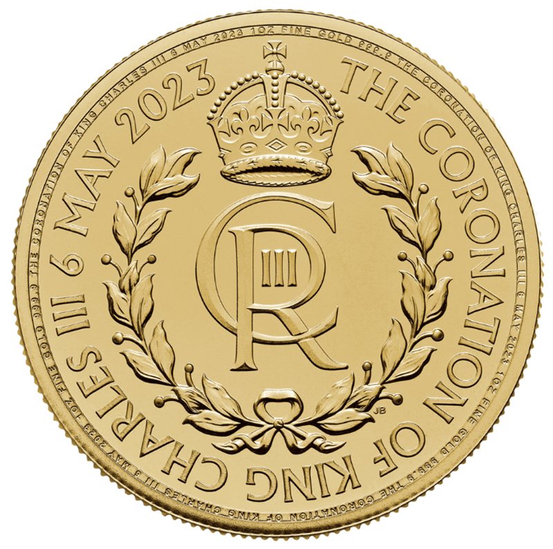 1 oz Gold King Charles III Coronation (2023)