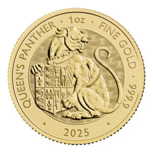 1 oz Gold Royal Mint Tudor Beast Queen’s Panther (2025)