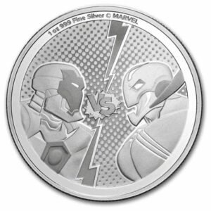 1 Oz Silver Marvel Iron Man vs. Ultron (2025)