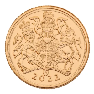 Gold Sovereign Queen Elizabeth ll Platinum Jubilee (2022)