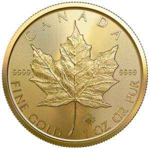 1oz Gold Canadian Maple Leaf (2022)