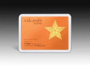 5 x 1g Valcambi Investment Gold CombiBar