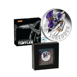1oz Silver Teenage Mutant Ninja Turtles Shredder (2024)