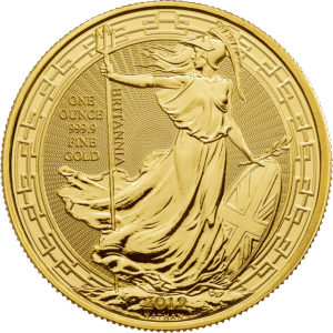 1oz Gold Royal Mint Britannia Oriental Border (2019)