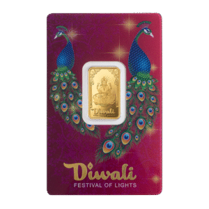 5g Gold PAMP Lakshmi & Peacocks Diwali (2024)
