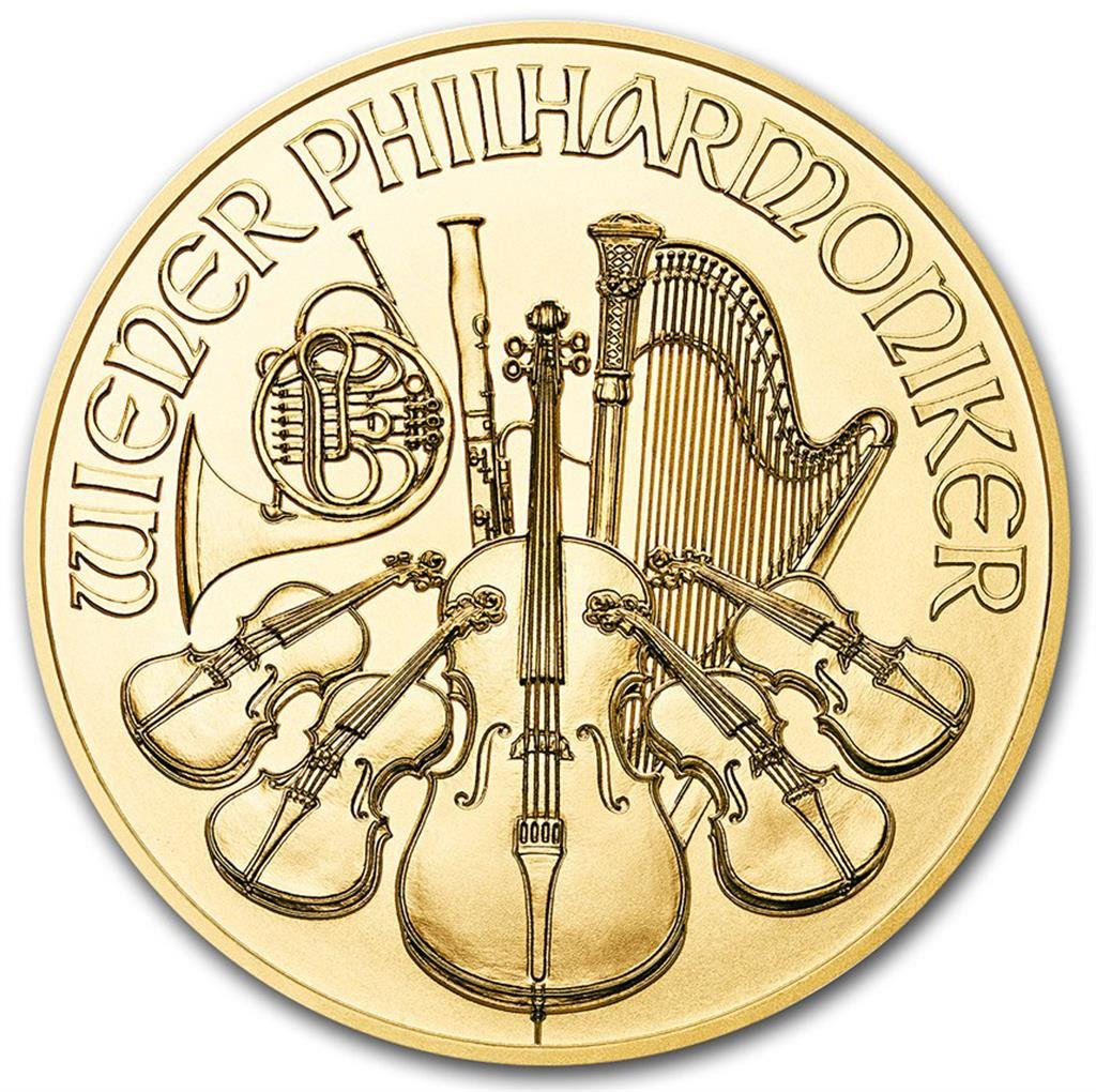 1/2 Oz Gold Austrian Philharmonic (2003)