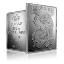 250g PAMP Investment Silver Bar