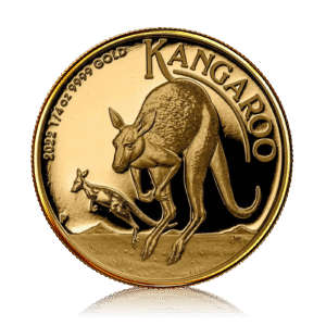 1/4 Ounce Gold Perth Mint Kangaroo (2022)