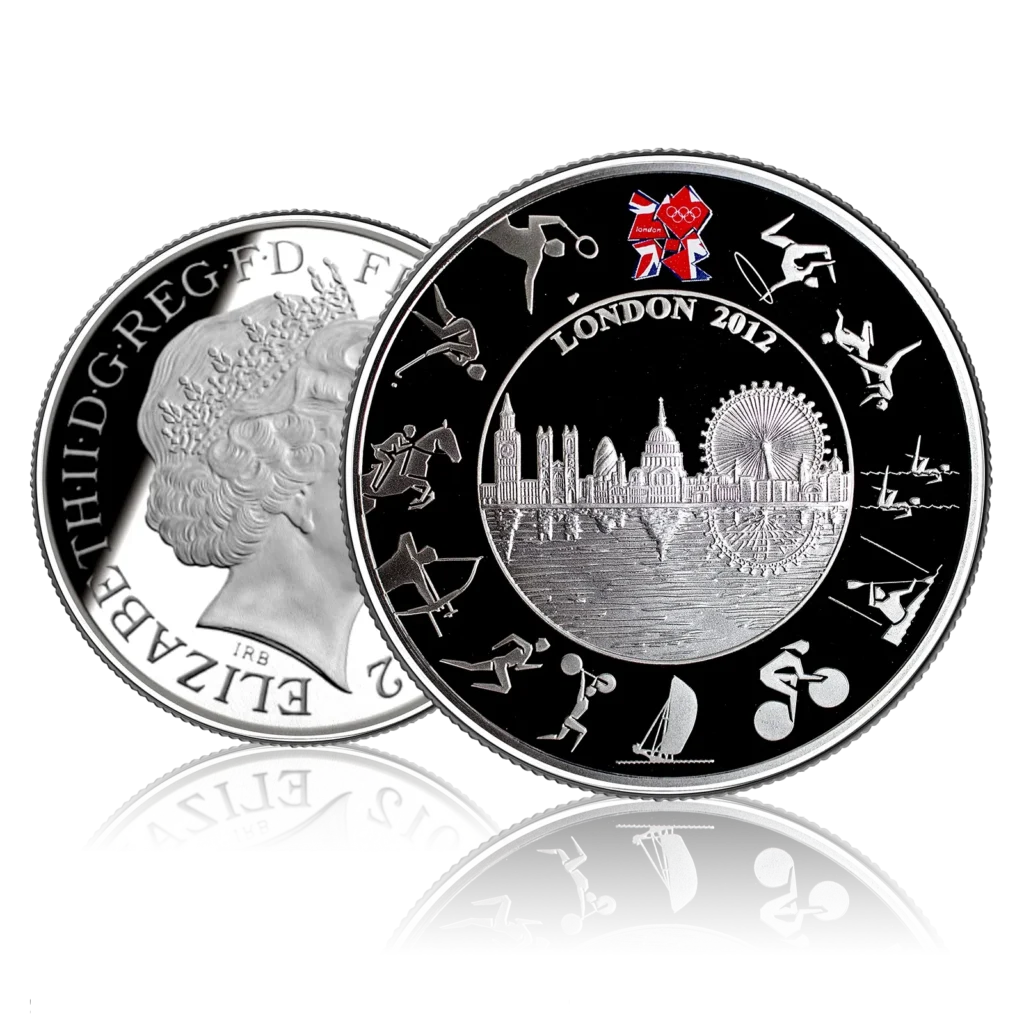 London Olympics £5 Commemorative Silver Coin (2012)